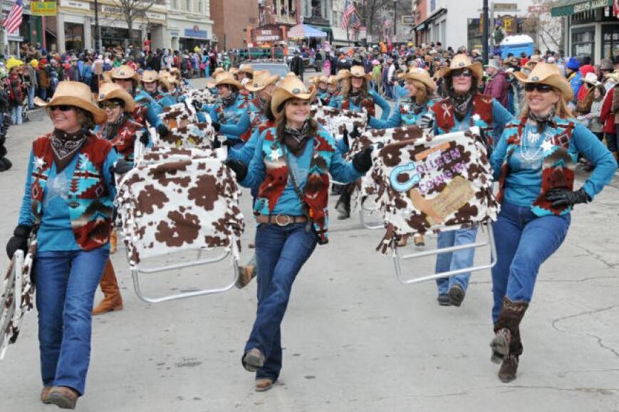 Hobby Horse Race — Saranac Lake Winter Carnival